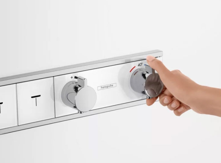 Термостат для душа Hansgrohe RainSelect 15382700
 белый - фото 7