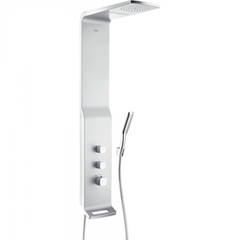 Душевая панель Hansgrohe Raindance Lift 27008000 с термостатом, без излива, матовый хром