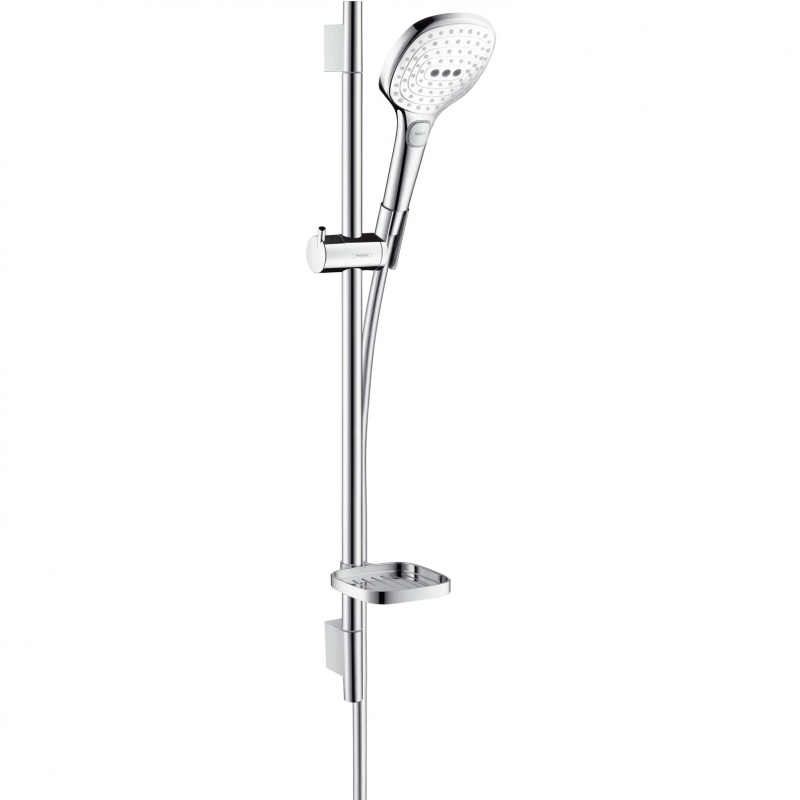 Душевой гарнитур Hansgrohe Raindance Select 120 3jet 65 см 26620400 белый хром 25486₽