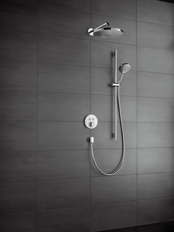 Термостат для душа Hansgrohe ShowerSelect S 15748000 хром - фото 2