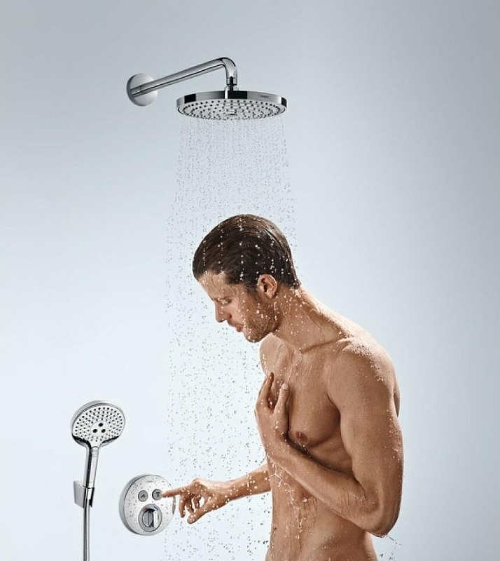 Термостат для душа Hansgrohe ShowerSelect S 15748000 хром - фото 4