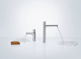 Фото Смеситель для раковины Hansgrohe Talis Select E 110 71750000 хром
