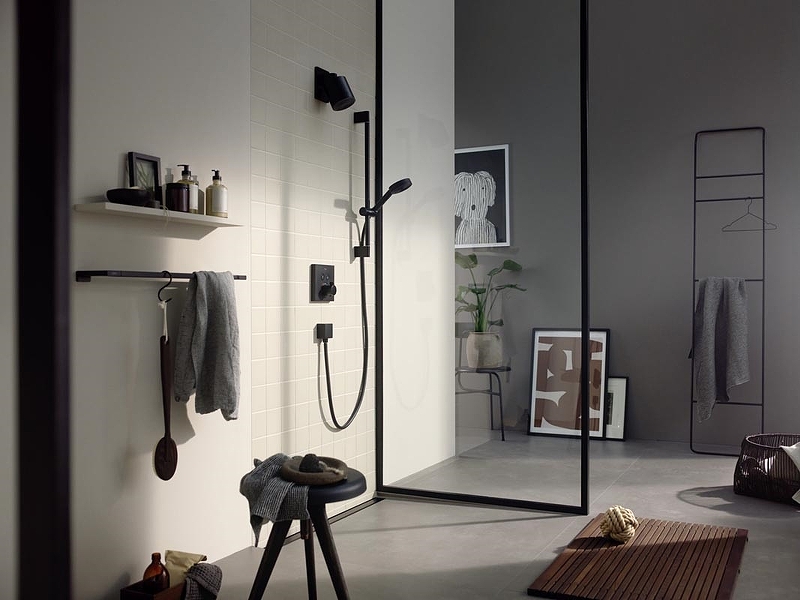 Душевой гарнитур Hansgrohe Pulsify 24160670 черный матовый - фото 2