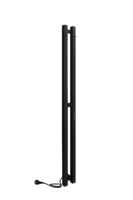 Полотенцесушитель Indigo Style Pro LSPRE120-10BRRt электрический, черный