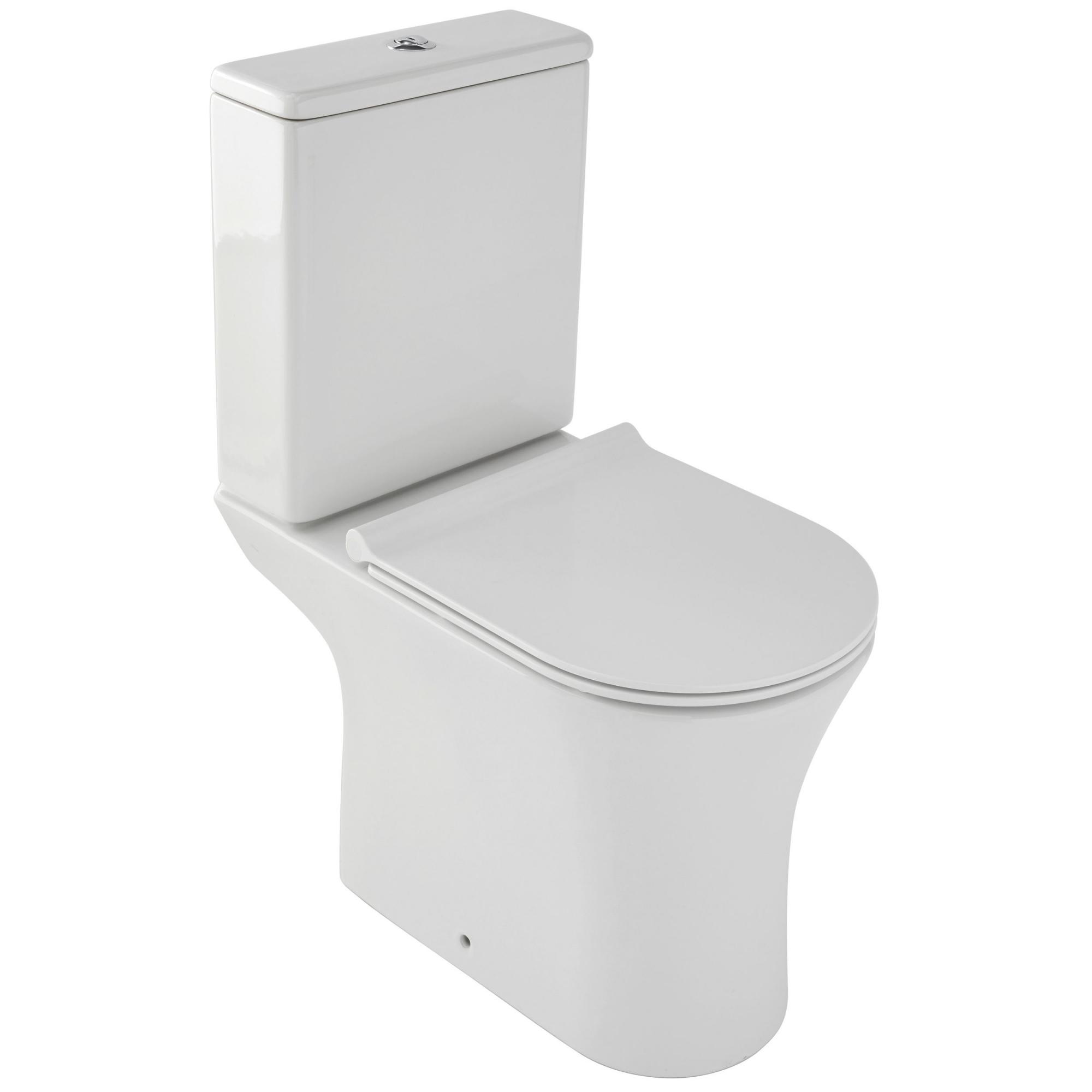 Унитаз напольный Jacob Delafon ALEO UJAL102-0 Rimless с бачком крепления в комплекте 28354₽