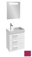 Мебель для ванной комнаты Jacob Delafon EB1306-R3 Rytmik 60 см., 3 ящика, для раковины ЕХR112-Z (малиновый), подвесная
