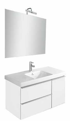 Мебель для ванной Jacob Delafon Odeon Up 100 блестящий белый, подвесная
