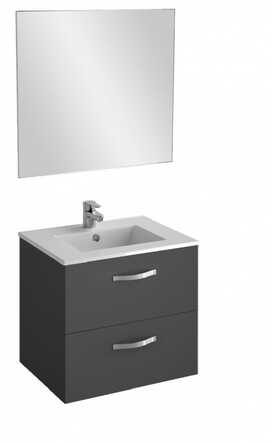 Мебель для ванной Jacob Delafon Ola 60 серый антрацит, подвесная