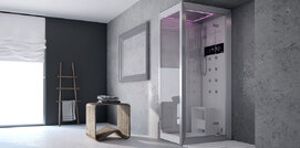 Душевая кабина Jacuzzi Frame 120 Top Dx черный