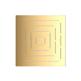 Верхний душ Jaquar Maze 240х240 мм OHS-GLD-1629 1-режимн., глянцевое золото