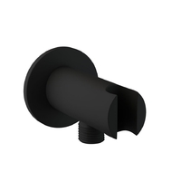 Угловое подключение с держателем для лейки Jaquar Shower Accessories SHA-BLM-566R черный матовый
