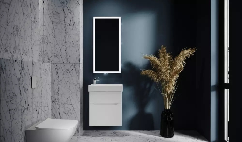 Мебель для ванной комнаты Jorno Folk 65 см белая 23162₽