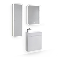 Мебель для ванной Jorno Modul 60 см белая с дверцей