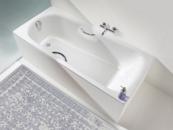 Стальная ванна Kaldewei Saniform Plus Star 1330.0001.0001 140x70, размер 140x70, цвет белый - фото 3