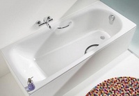 Стальная ванна Kaldewei Saniform Plus Star 1331.3000.3001 С противоскользящим покрытием и покрытием Easy Clean 150x70