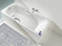 Стальная ванна Kaldewei Saniform Plus Star 1335.3000.3001 С противоскользящим покрытием и покрытием Easy Clean 170x70
