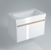 Фото Мебель для ванной Kerama Marazzi Buongiorno 80 с 1 выдвижным ящиком + 1 внутренний ящик белый 3