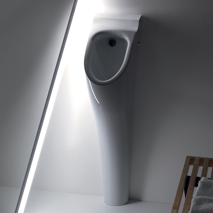 Писсуар напольный Kerasan Aquatech 21 см 373001 белый с сифоном 48906₽