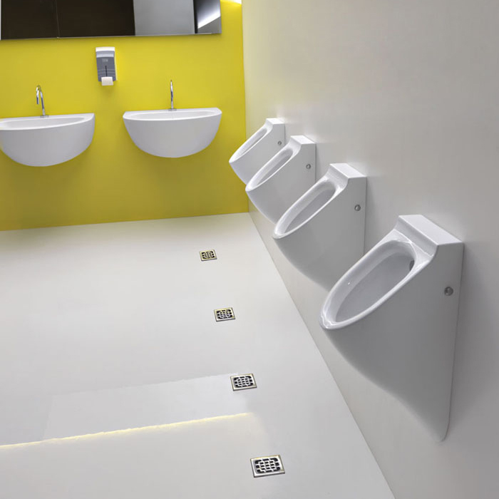 Писсуар подвесной Kerasan Aquatech 21 см 373501 белый с сифоном 39767₽