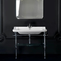 Мебель для ванных комнат Kerasan Waldorf 128 см хром