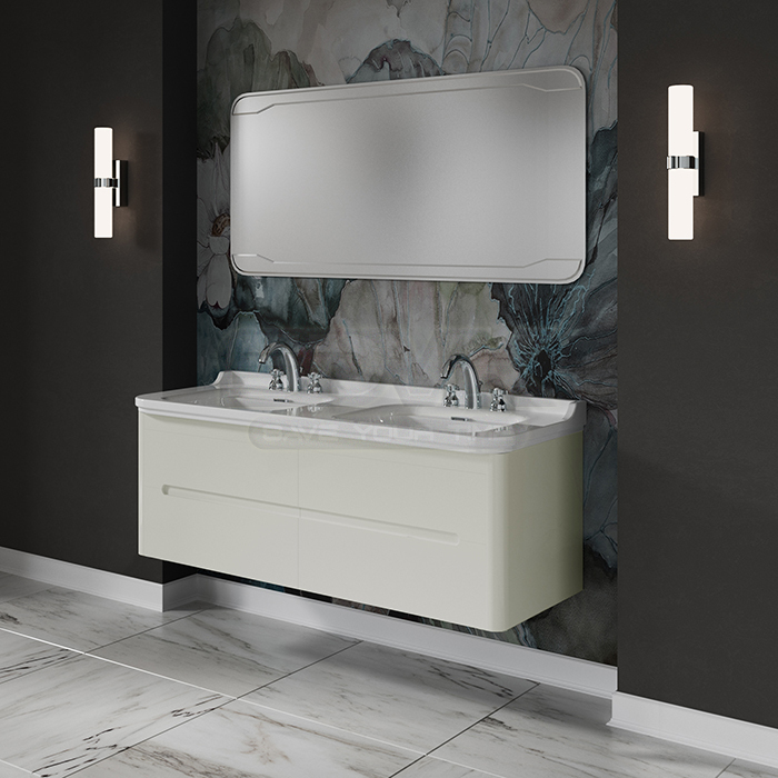 Фото Мебель для ванных комнат Kerasan Waldorf 144 см слоновая кость