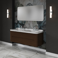 Фото Мебель для ванных комнат Kerasan Waldorf 144 см темный орех 2
