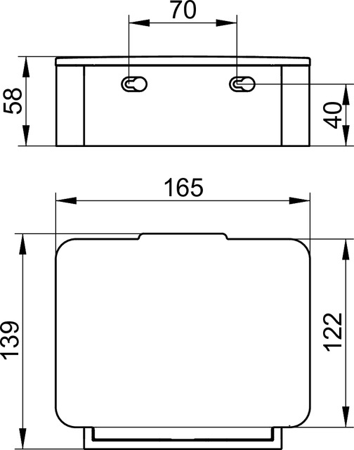 Контейнер Keuco Plan 14967010001, цвет хром - фото 3