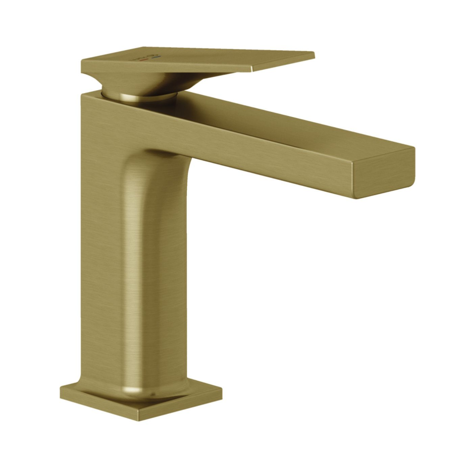 Смеситель для раковины Kludi DECUS 54289N075 брашированное золото с донным клапаном 52270₽