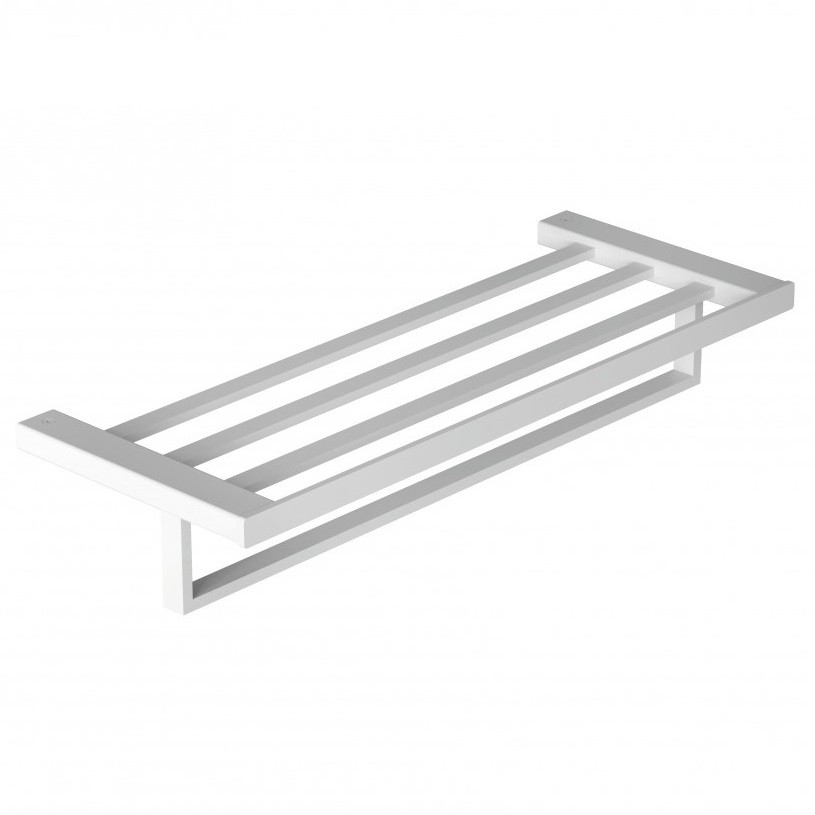 Полотенцедержатель Kludi Vela C 3198953 с полкой белый матовый 52680₽