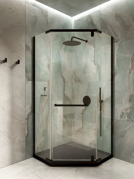 Душевой уголок Knotlor PENTA FCD090CG0BL