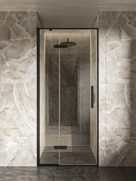 Душевая дверь Knotlor SHELL HDIP090CG0BL