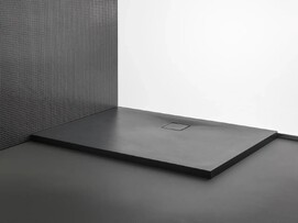 Душевой поддон Kolpa-San Moonwalk Moonwalk 100x90 Антрацит рельеф