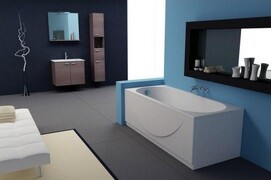 Акриловая ванна Kolpa-San Tamia 140x70 Quat, белая