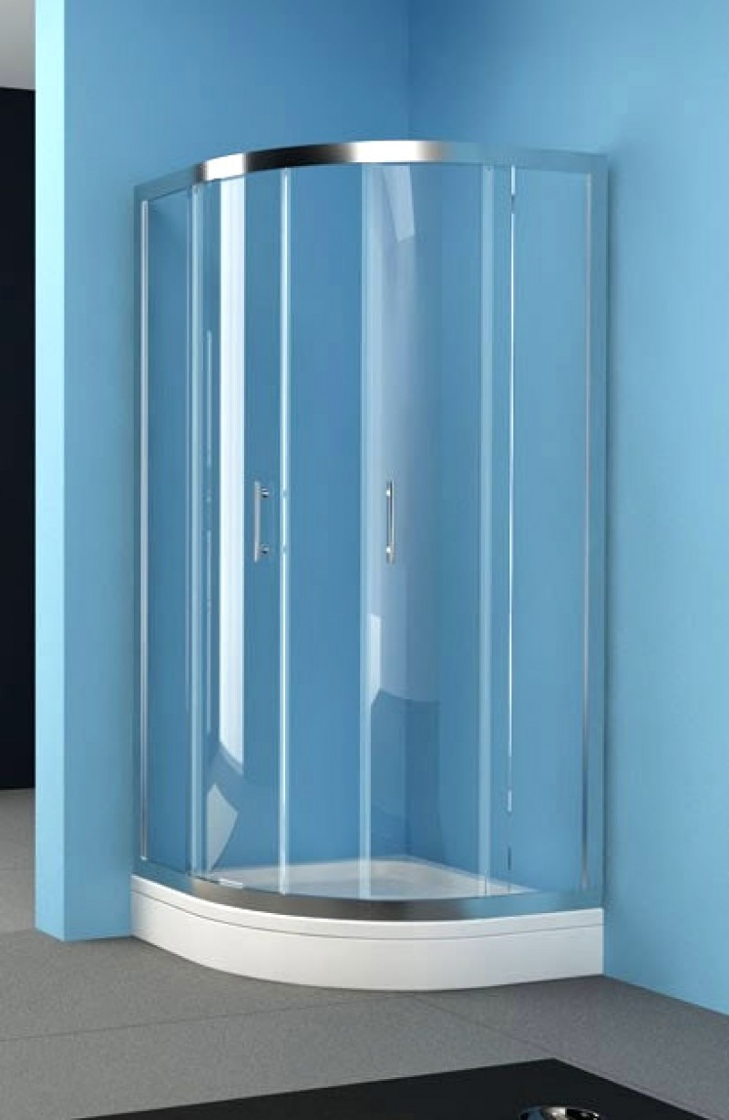 Душевой уголок Kolpa-San Eco Quat TKP 80x80 стекло прозрачное профиль хром 46860₽