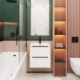 Мебель для ванной комнаты La Fenice Tesoro FNC-01-TES-PB-60-2