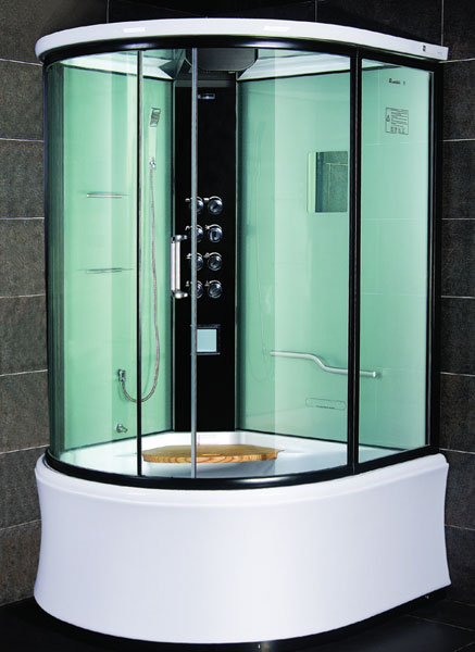 Душевая кабина Lanmeng LM-834TG серая