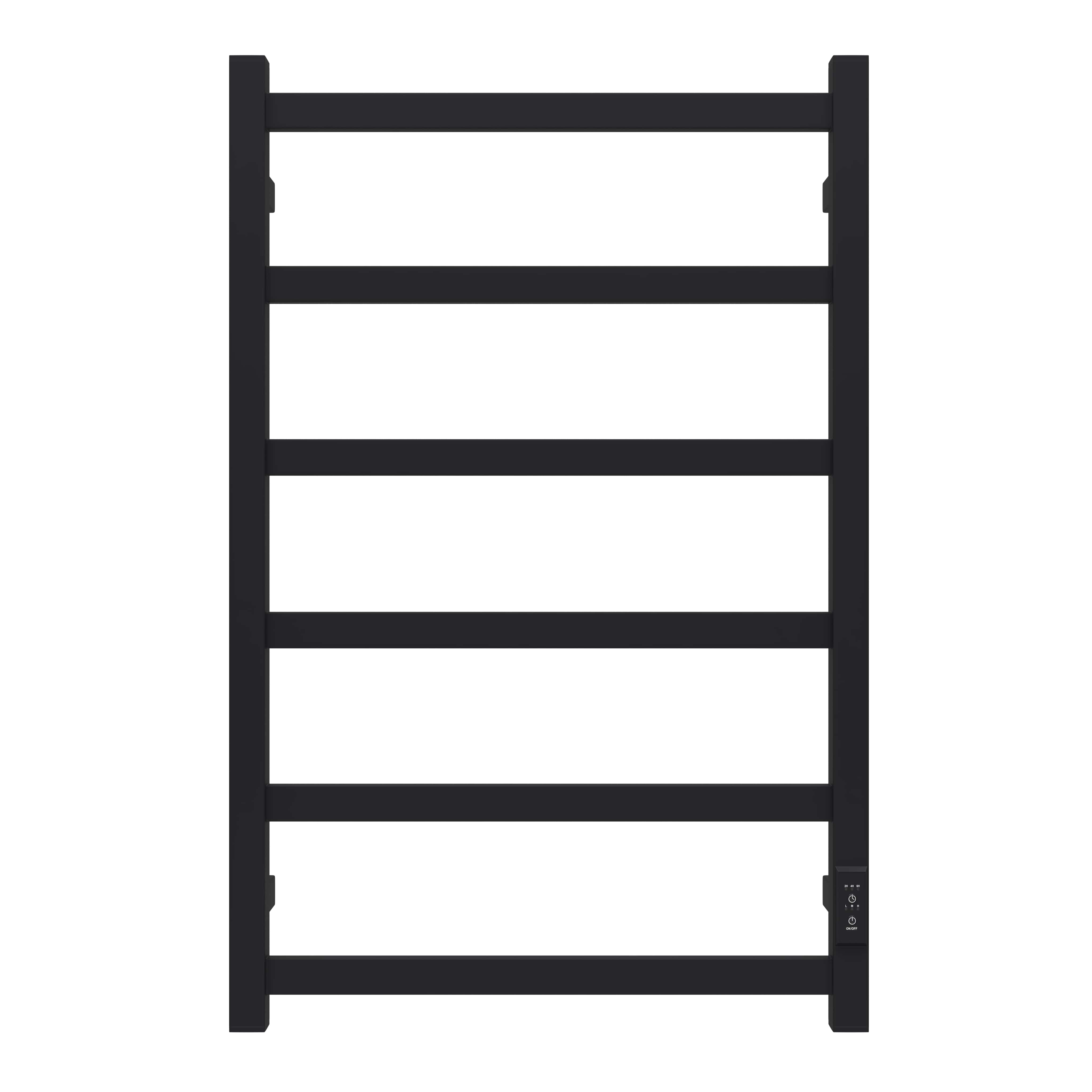 Полотенцесушитель электрический Larusso Эстет П6 50х80 4657819954206 черный матовый 12139₽