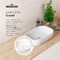 Фото Раковина накладная Lavinia Boho Bathroom Sink 54х36 33311002 из фарфора, прямоугольная, белая глянцевая 5
