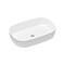 Фото Раковина накладная Lavinia Boho Bathroom Sink Slim 54х36 33311003 из фарфора, прямоугольная, белая глянцевая 2