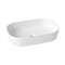 Фото Раковина накладная Lavinia Boho Bathroom Sink Slim 54х36 33311003 из фарфора, прямоугольная, белая глянцевая 3