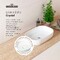 Фото Раковина накладная Lavinia Boho Bathroom Sink Slim 54х36 33311003 из фарфора, прямоугольная, белая глянцевая 5