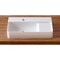 Фото Раковина накладная Lavinia Boho Bathroom Sink Slim 60х31 33311011 из фарфора, прямоугольная, белая глянцевая 0