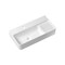 Фото Раковина накладная Lavinia Boho Bathroom Sink Slim 60х31 33311011 из фарфора, прямоугольная, белая глянцевая 2