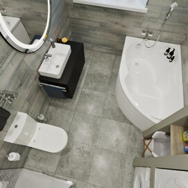 Фото Раковина накладная Lavinia Boho Bathroom Sink Slim 60х31 33311011 из фарфора, прямоугольная, белая глянцевая