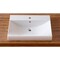 Фото Раковина встраиваемая сверху Lavinia Boho Bathroom Sink 60х46 33311012 из фарфора, прямоугольная, белая глянцевая 0