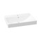 Фото Раковина встраиваемая сверху Lavinia Boho Bathroom Sink 60х46 33311012 из фарфора, прямоугольная, белая глянцевая 3