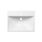 Фото Раковина встраиваемая сверху Lavinia Boho Bathroom Sink 60х46 33311012 из фарфора, прямоугольная, белая глянцевая 4