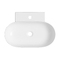 Фото Накладная или подвесная раковина для ванной  Lavinia Boho Bathroom Sink 58х40 33311099 из фарфора Slim, овальная, белая глянцевая 3