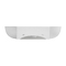 Фото Накладная или подвесная раковина для ванной  Lavinia Boho Bathroom Sink 58х40 33311099 из фарфора Slim, овальная, белая глянцевая 4