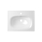 Фото Раковина встраиваемая сверху Lavinia Boho Bathroom Sink 60х46 33312010 из фарфора, прямоугольная, белая глянцевая 4